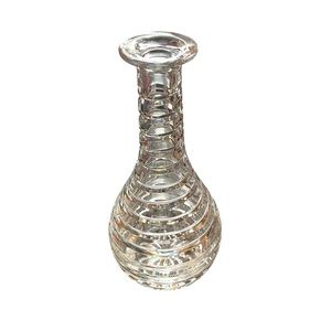 BLOCK Heavy Spiral Cut Coil Pattern Crystal Decanter - no Stopper